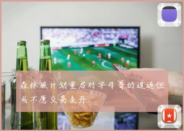 森林狼计划重启对字母哥的追逐但或不愿交易麦丹