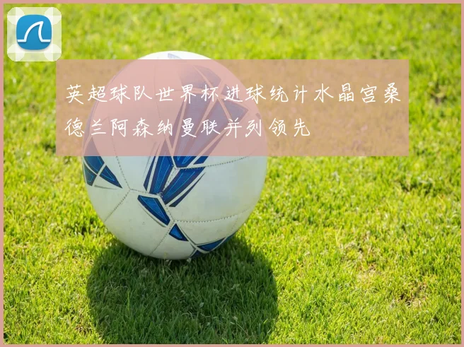 英超球队世界杯进球统计水晶宫桑德兰阿森纳曼联并列领先